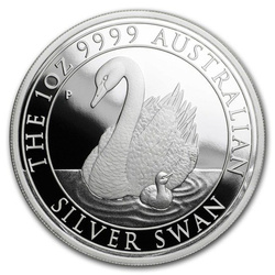 Łabędź 1 uncja srebra 2018 Proof
