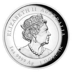 Perth Mint : Lunar III - Année du lapin 1 once d'argent 2023 Proof High Relief