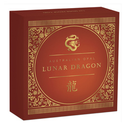 Perth Mint: Lunar III - Year of the Dragon 1 oz Silber 2024 Proof Opal