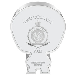 Niue: Marvel - Chibi 'Spider-Man' coloured 1 oz Silber 2023 Proof Coin