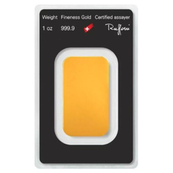 Argor bar - Heraeus 1 oz Gold LBMA GD Refiner