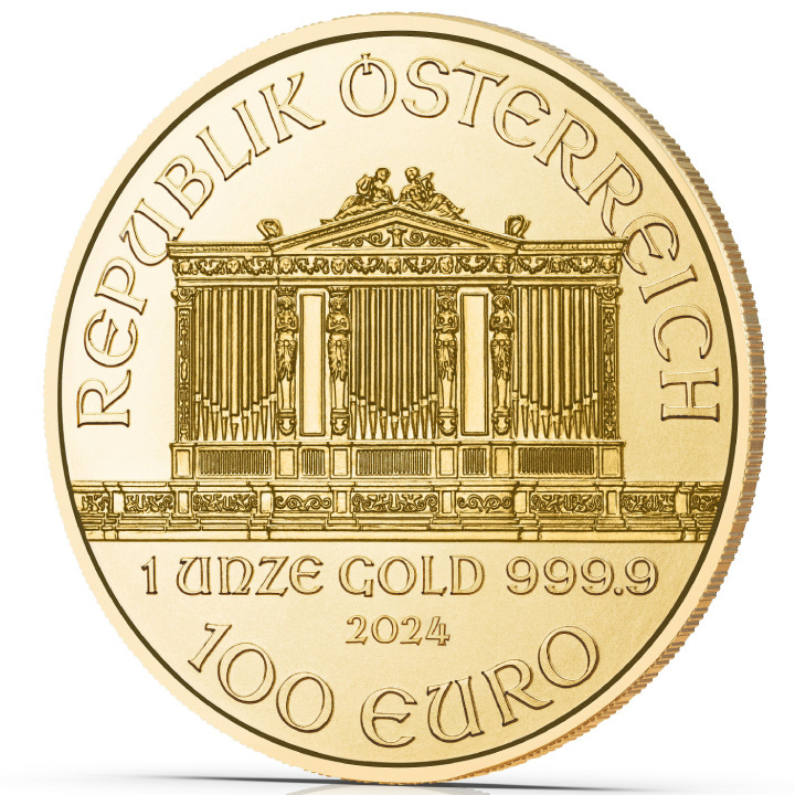 Wiedeński Filharmonik 1 uncja Złota 2024