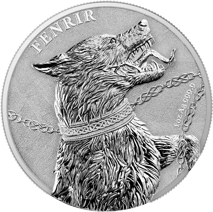 Germania: Beasts - Fenrir 1 oz Argint 2022