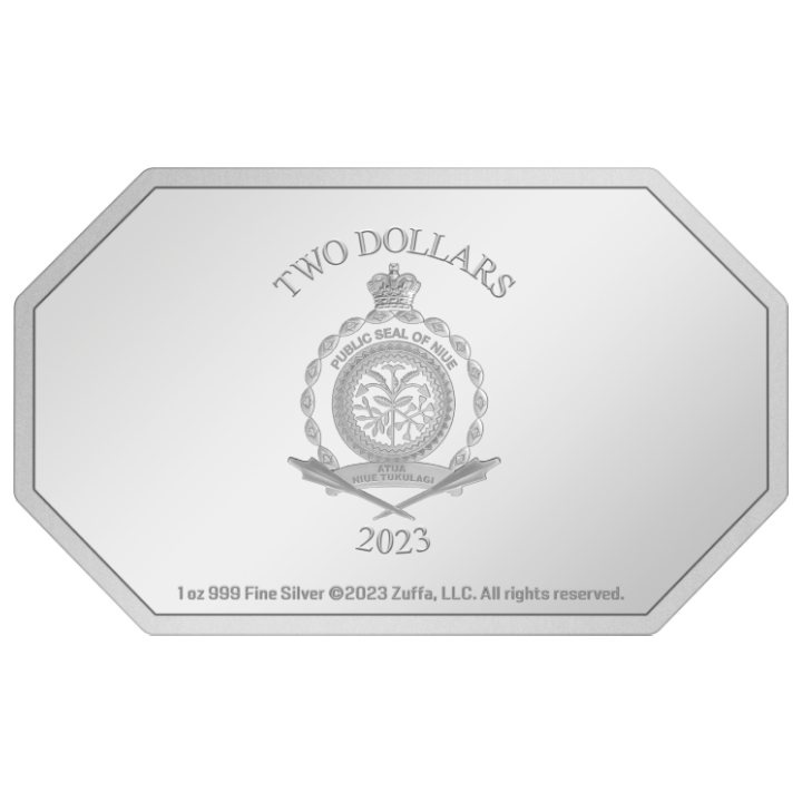 Niue: UFC- 30th Anniversary coloured 1 oz Silver 2023 Proof Coin