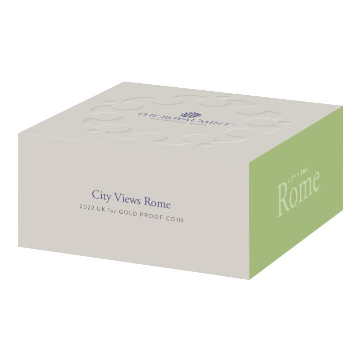 City Views: Rome 1 oncia d'oro 2022 Proof