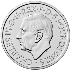 Buckingham Palace £5 Cobre 2024