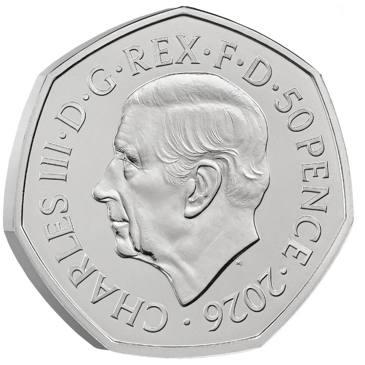 Wicked 50 Pence Kupfernickel 2026