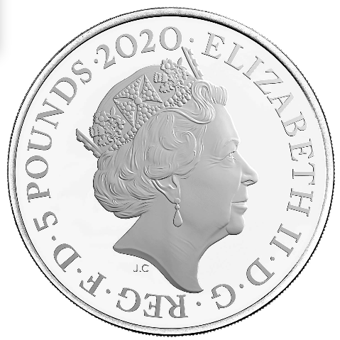 James Bond 007 28,28 gramů měděného niklu 2020