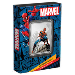 Niue: Marvel - Spider-Man kolorowany 1 uncja Srebra 2023 Proof