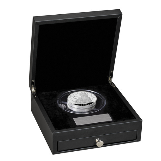 The Royal Tudor Beasts: Pantera Seymour 10 onzas Plata 2022 Proof