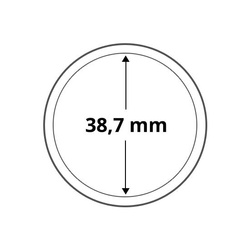 Münzkapseln für Royal Canadian Mint Münzen 2 Unzen und 1 1/2 Unzen, Krake, Gans, Pferdepolizei, Polarsonntag