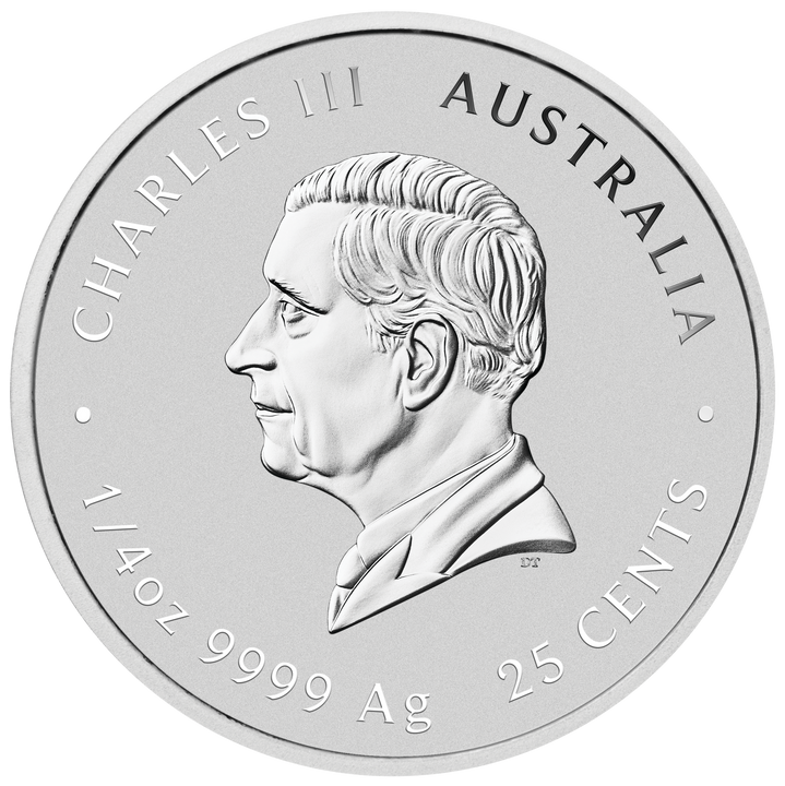 Perth Mint: Lunar III - Rok Konia kolorowany 1/4 uncji Srebra 2026 (Hobart Money Expo ANDA Special)
