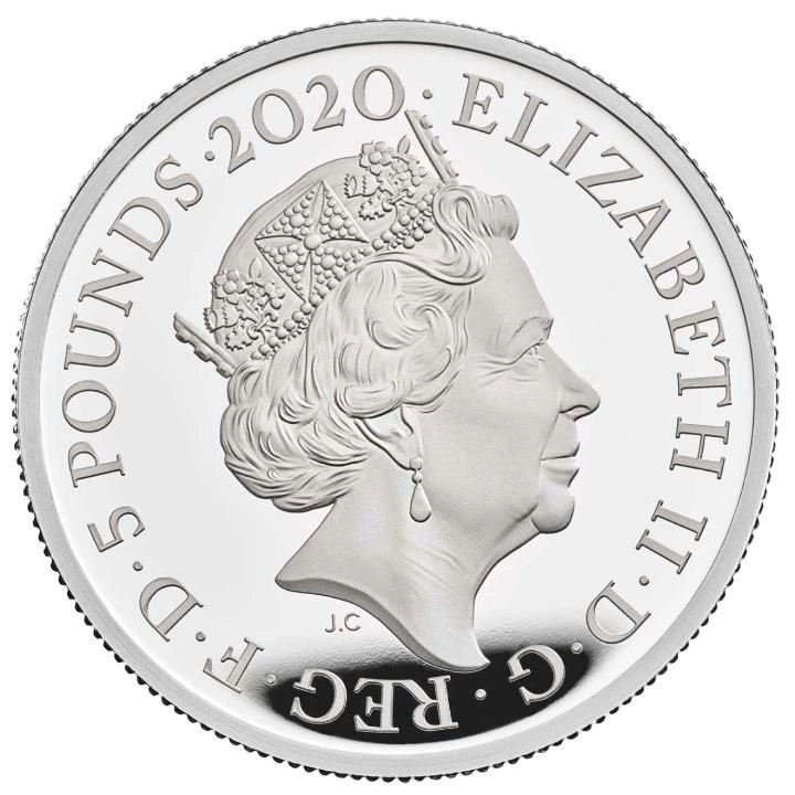 Queen 2 uncje Srebra 2020 Proof