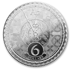 Tokelau: Chronos 1 oz Plata 2020