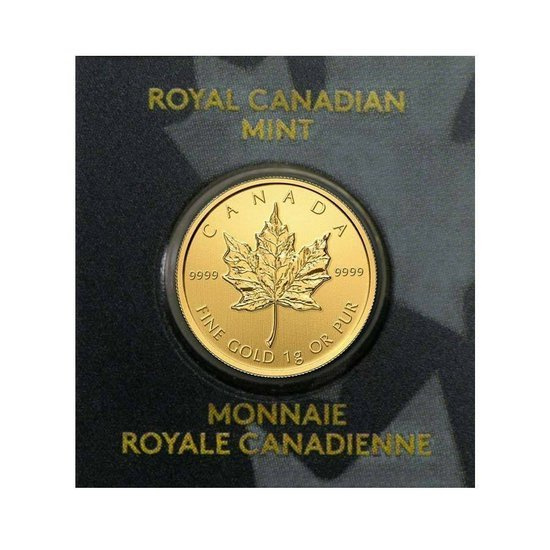 Maple Leaf 1 gram Gold 2020