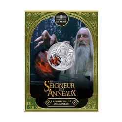 Monnaie en argent Lord of the Rings: Saruman and the Palantír colorisée Argent Ag. 333 10 Euro 2026