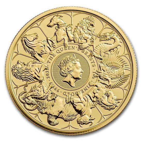 Bestias de la Reina Completer 2021 Oro 1 oz