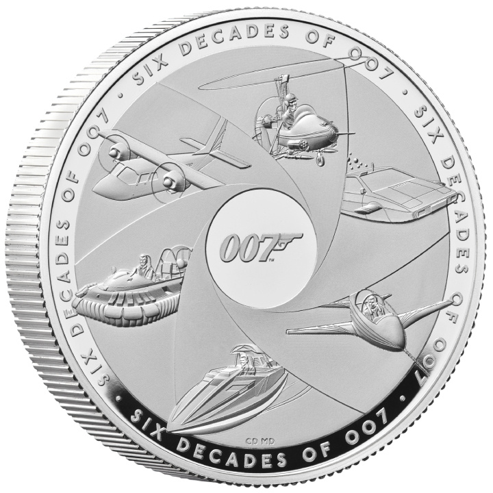 Hat évtized 007 2 uncia ezüst 2024 Proof