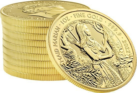 Myths & Legends: Maid Marian 1 oz Gold 2022
