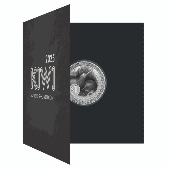 Kiwi 1 oncia d'argento 2025 Specimen