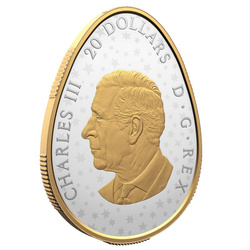 Silver Coin 75th Anniversary of The National Ballet of Canada gilded 1 oz Silver 2026 Proof