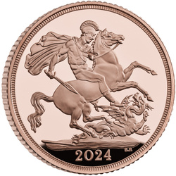 Gran Bretagna: Sovrano - Carlo III 2024 Proof