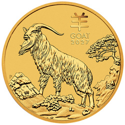 Perth Mint Lunar III Година на Козата 1/2 oz злато 2027