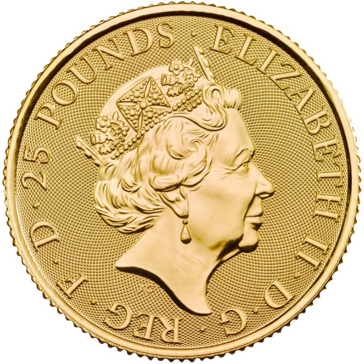 Royal Mint Lunar: Year of the Rat 1/4 oz Gold 2020