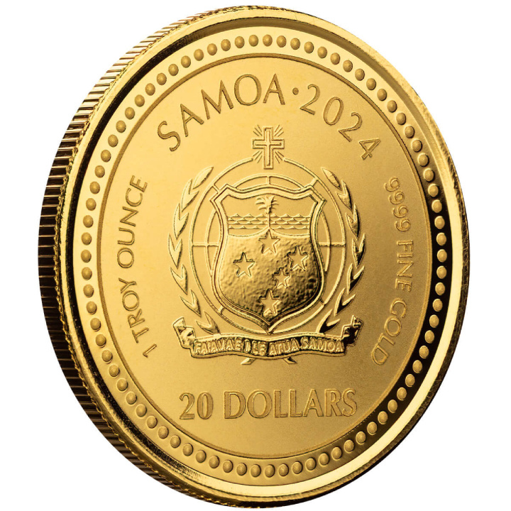 Samoa: The Creator 1 uncja Złota 2024 Proof