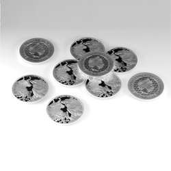 Tokelau: Toro y Oso 1 oz Plata 2022 Proof