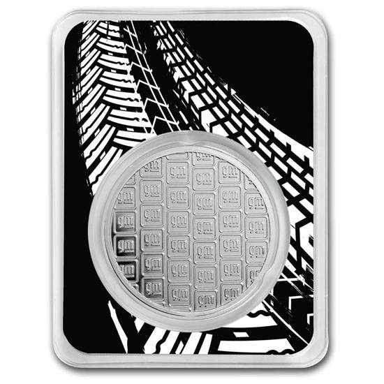 Logo moderne General Motors (2021-présent) 1 once d'argent Certipack