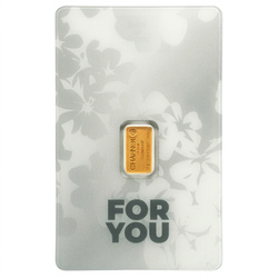 Lingotin C. Hafner For You 1g Or (blanc)