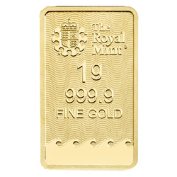 Sztabka Britannia 1 gram Złota