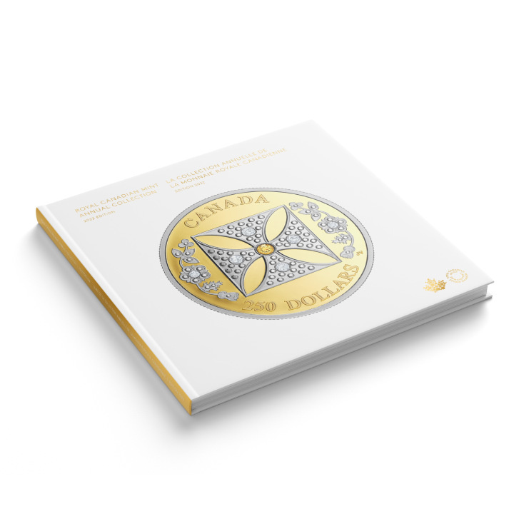 Set Canada: Album de colecție anuală cu ediție specială 7 monede 2022