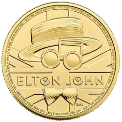 Zenei legendák: Elton John 1 uncia arany 2021