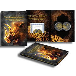 Germania: Beasts - Gullinbursti Geminus 2 x 1 Gold-Plated Silver oz 2025