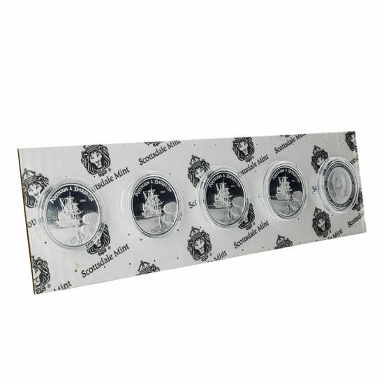 Antigua & Barbuda: Rum Runner 1 uncja Srebra 2018