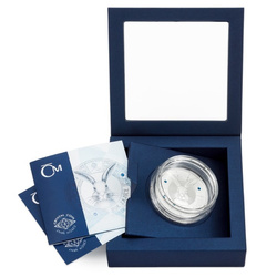 Samoa : Crystal Coin - Year of the Rabbit 2 argent 2023 Proof