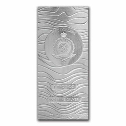 Niue: Star Wars - Mandalorian Beskar Bar 1oz Silver 2022