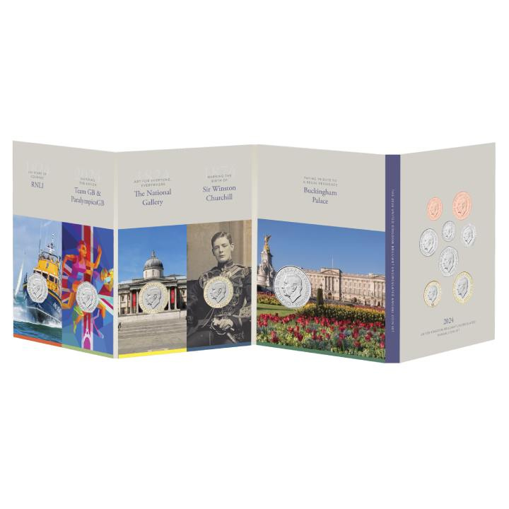 The 2024 United Kingdom Brilliant Uncirculated Annual 13 Coins Set