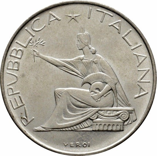 Italie, 500 lires en argent - différentes années