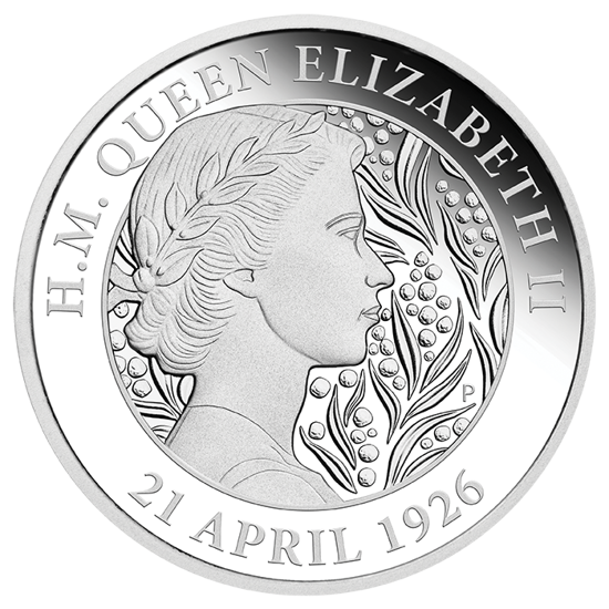 The 95th Birthday of Her Majesty the Queen 1 oz Silber 2021 Proof 