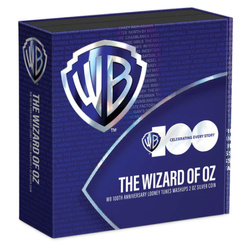 Niue: Looney Tunes Mashups - The Wizard of Oz coloured 2 oz Silber 2023 Proof