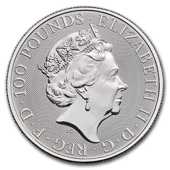 Britannia 1 uncja Platyny 2020