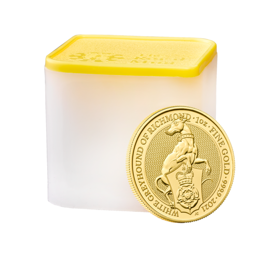 Queen's Beasts: Richmond Greyhound 1 uncia arany 2021