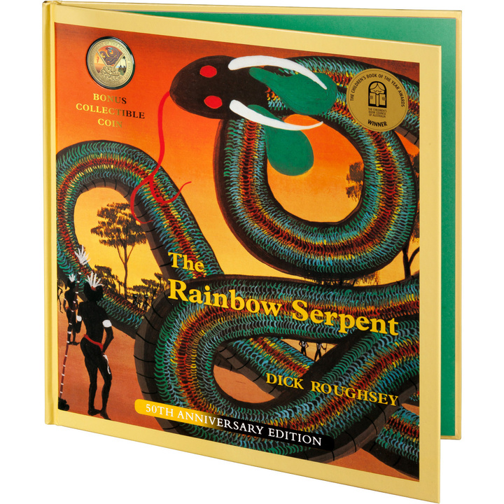 RAM: 50th Anniversary of The Rainbow Serpent Gold Plated Copper-Nickel 2025 (coin in card)