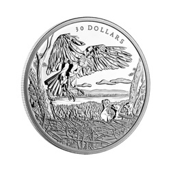 Canada: Multifaceted Animal Family - Bald Eagles 2 oz Silver 2022 Proof