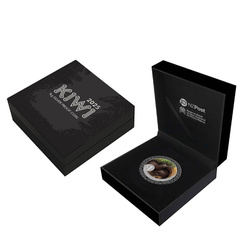 Moneda de 1 oz Plata 2025 Proof de color kiwi