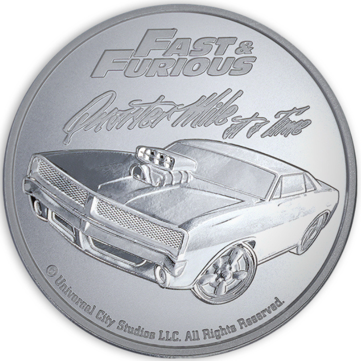 Samoa: Fast and Furious - Quarter Mile at a Time 1 oz Plata 2023