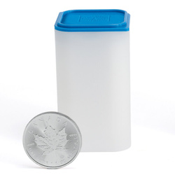 Leuchtturm - Sqube coin tube for 20 coins with a diameter of 38 - 39 mm (1 piece)